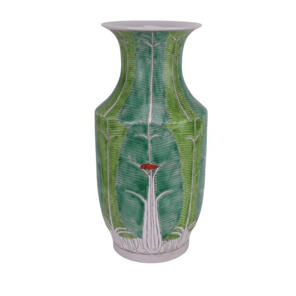 Jingdezhen Porcelain Cabbage Leaf Vases Decor Different shapes