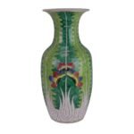 Jingdezhen Chinese Cabbage Leaf Insect Pattern Ceramic Vases
