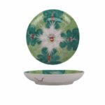 Chinese Export Box Choy Butterfly Ceramic Plate Dishes
