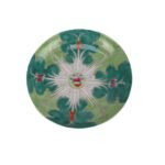 Chinese Export Box Choy Butterfly Ceramic Plate Dishes - Image 2