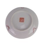 Chinese Export Box Choy Butterfly Ceramic Plate Dishes - Image 3