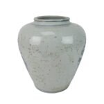 Jingdezhen Antique Hand Painted Dragon Blue and White Vase Interior Decor