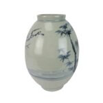 Jingdezhen Craftsmanship Blue and White Dragon Porcelain Pots