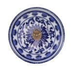 Blue and white Porcelain Lotus Lid Jar Pot - Image 4