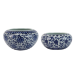 Jingdezhen Lotus pattern Ceramic Bowl Pot