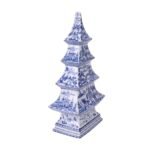 Blue Chinoiserie Tree Ceramic Christmas Tree - Image 3
