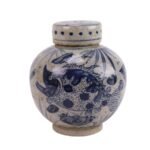 Jingdezhen Chinese Tranditional Dragon Fish Character Pattern Tabletop Ceramic Flower Vase Pot Decoration - Image 7